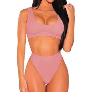 High Wasted Cheeky  Bikini Set! BRAND NEW